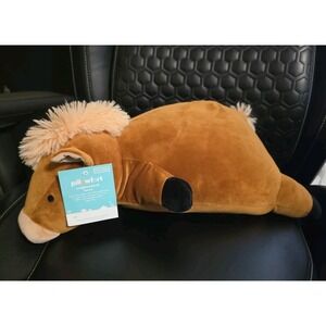 Pillowfort Horse Weighted Plush Throw Pillow 3lb Target Comfort Stuffed NWT